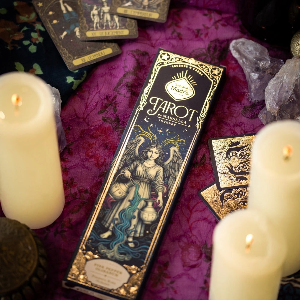 Tarot of Marseille Pink Pepper & Olibanum Incense