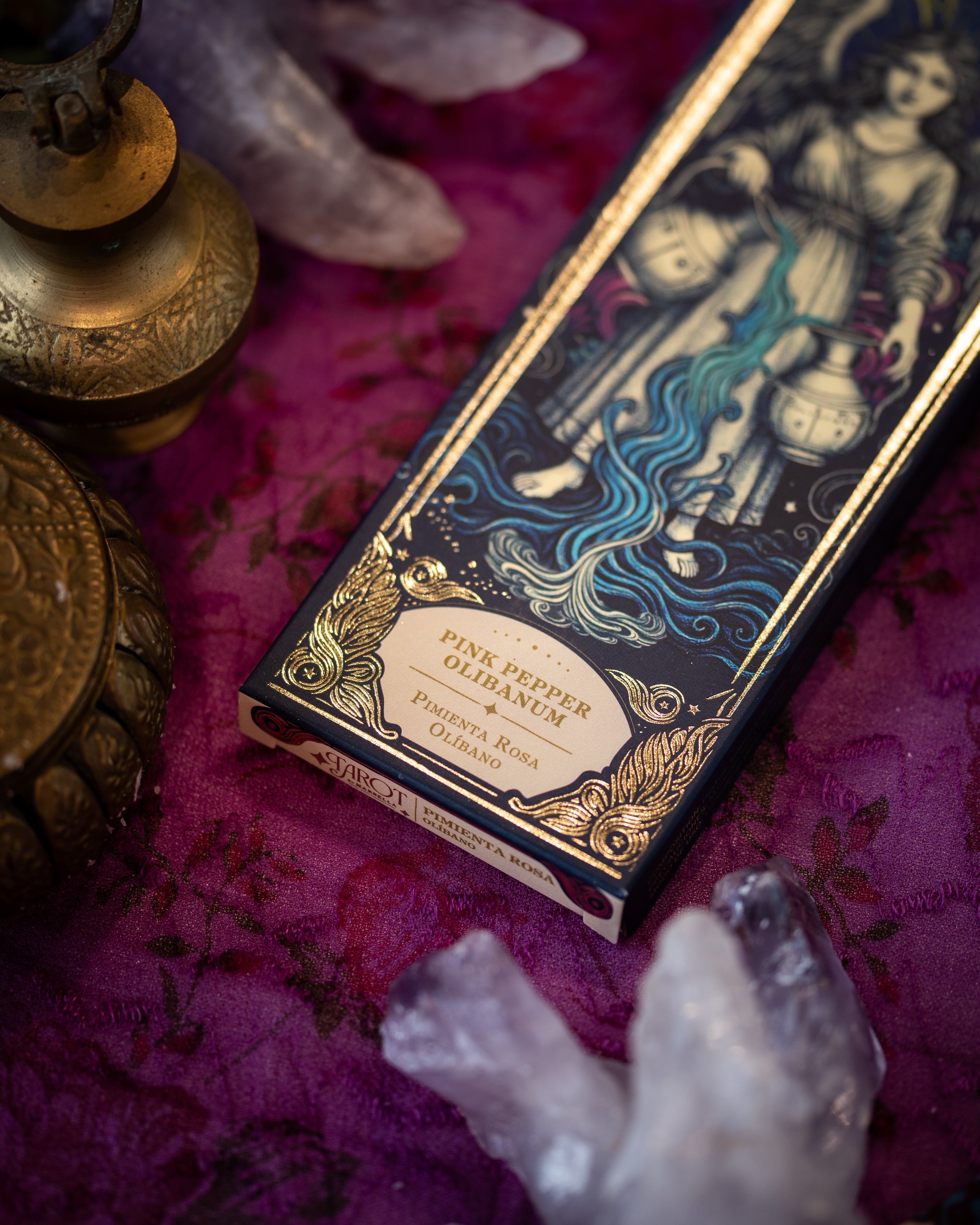 Tarot of Marseille Pink Pepper & Olibanum Incense