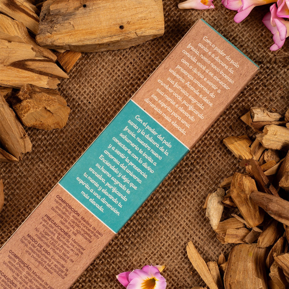 Palo Santo with Freesias Incense