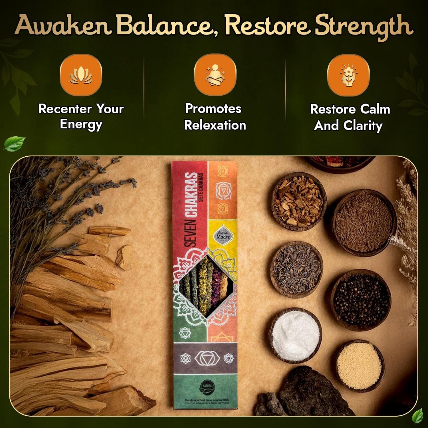 7 Chakras Incense