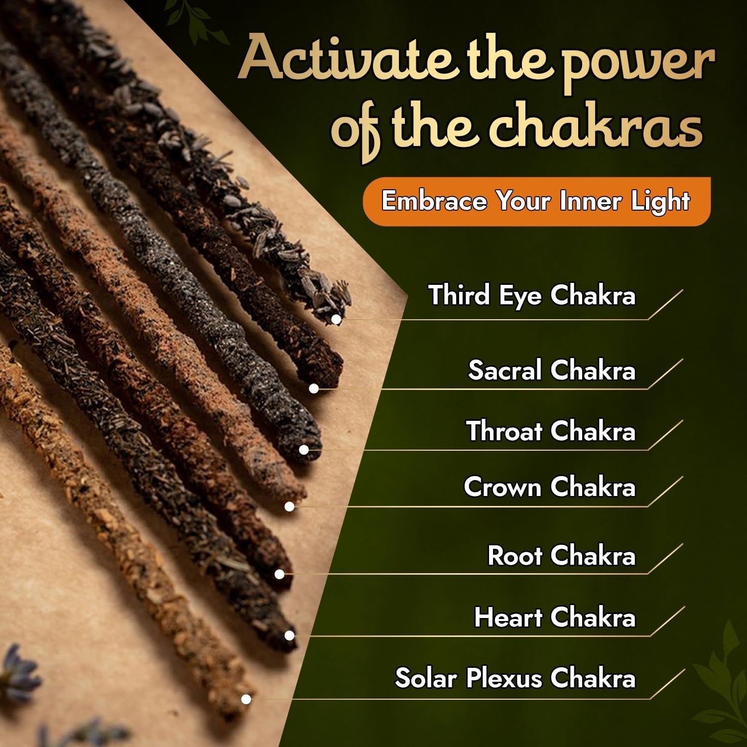 7 Chakras Incense